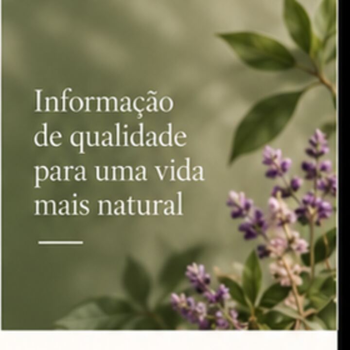 Ramos de lavanda e folhagens